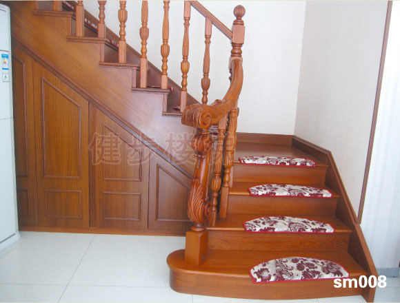汤巨别墅楼梯品牌-最专业的楼梯品牌-健步楼梯