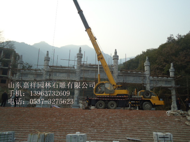 石雕牌坊，园林石雕，石雕牌坊价格，石雕牌坊图片，嘉祥石雕