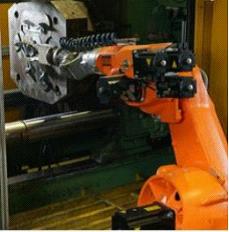 轮毂压铸生产线上下料机器人