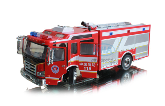 消防车模型生产厂家-仿真精品模型制造商-汽车模型