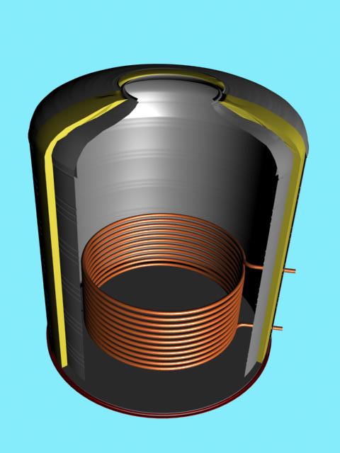 山东太阳能保温水箱太阳能工程保温桶|济南万卡太阳能工程