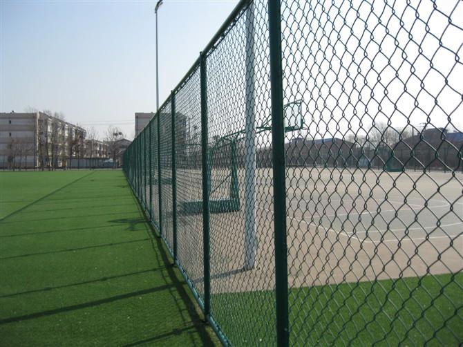 安大体育场足球训练场地防护网安装-防撞式勾型网