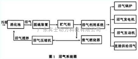 污泥厌氧消化发电