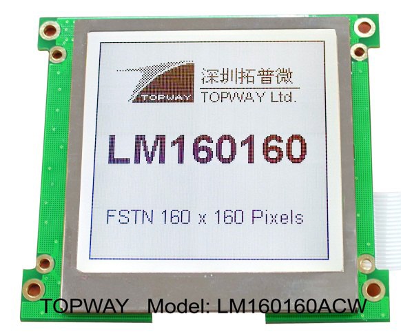电力设备专用160*160点阵LCD/LCM液晶屏