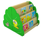 幼儿园家具 G08-3毛毛虫书架 图书架 儿童家具 幼教设备