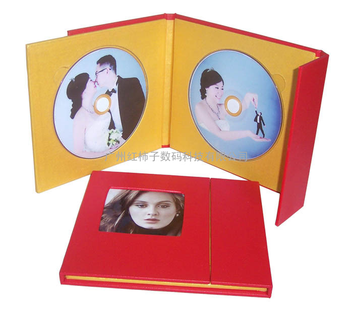 光盘盒订做 CD盒设计 仿皮DVD盒 高档光碟盒