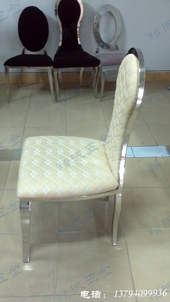 皮艺餐椅 西餐厅椅子 现代餐椅