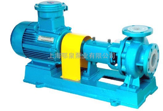 上海鄂泉IHF65-50-160A氟塑料衬里离心泵