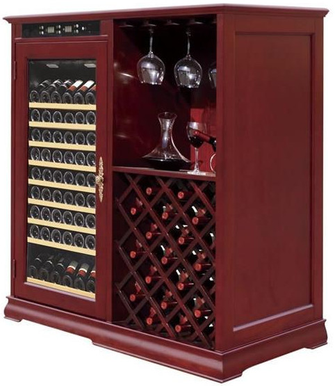 库博定制木质酒柜，库博葡萄酒的储藏，实木酒架，橡木桶酒柜