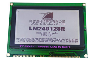 240*128带中文字库液晶显示屏LM240128R