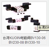 台湾KUOIN电磁阀BV130-06 BV230-08