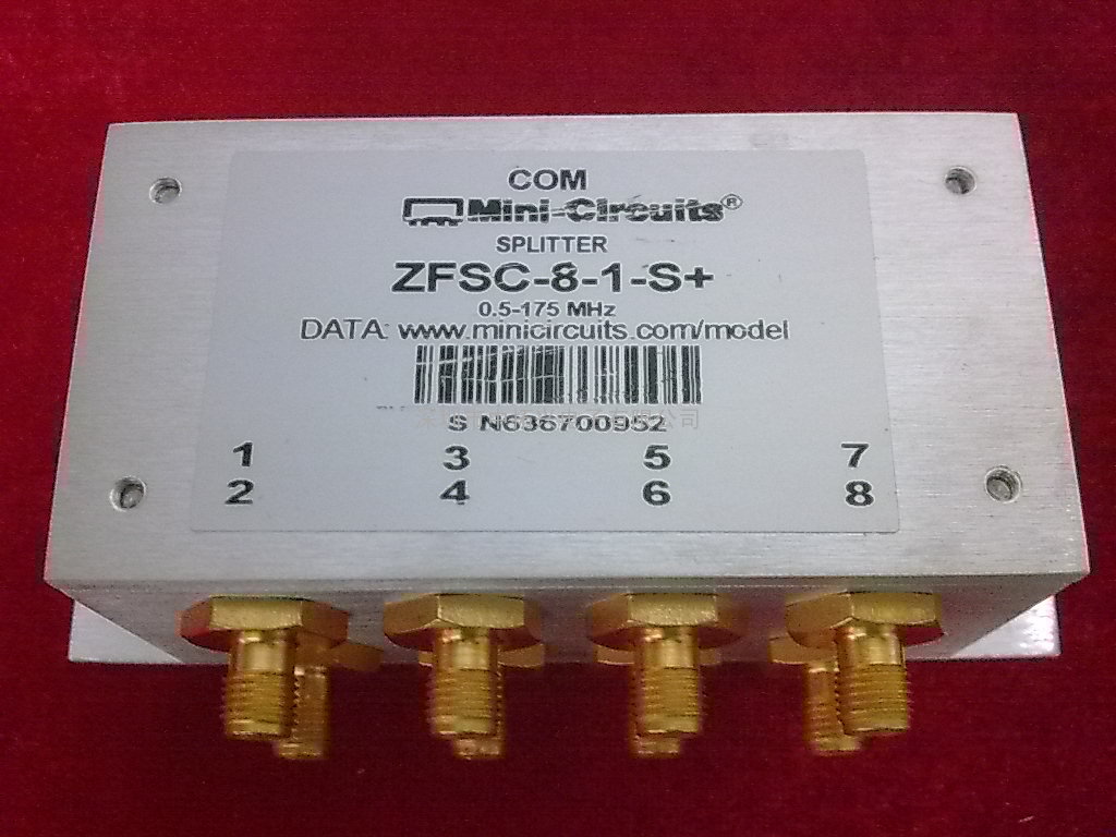 MINI-circuit  一分八功分器 ZFSC-8-1