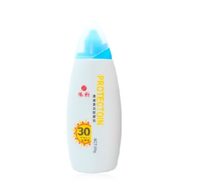 广州莉雅日用精细化工厂供应台湾依祈清透美白防晒乳 SPF30+