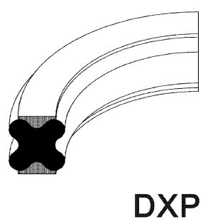 COP DXP双向气动活塞封 进口气缸密封件 进口活塞气动密封圈