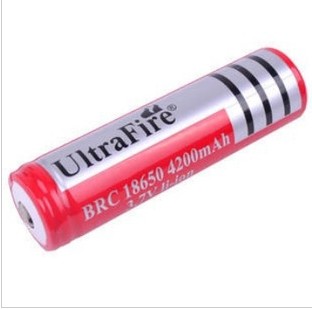 厂家批发 UltraFire神火手电筒专用18650充电锂电池 4200mah 3.7
