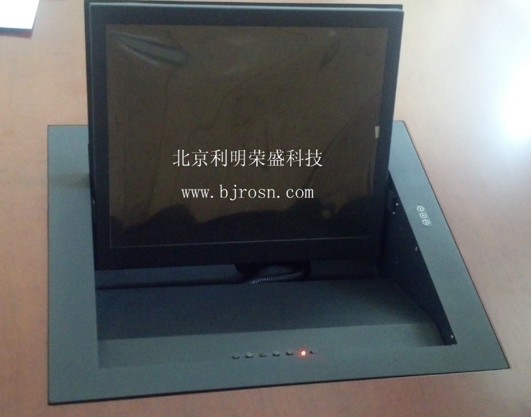 北京液晶桌面翻转屏,显示屏桌面翻转器,液晶电动翻转器