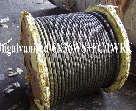 Galvanized wire rope/Ungalvanized steel wire rope 