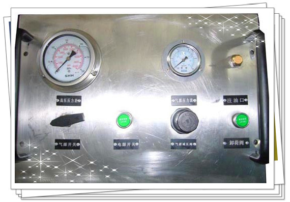 螺栓拉伸器专用箱式气动液压泵站电控式