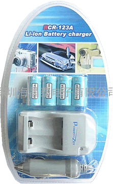 HCT02系列CR123锂电池充电器