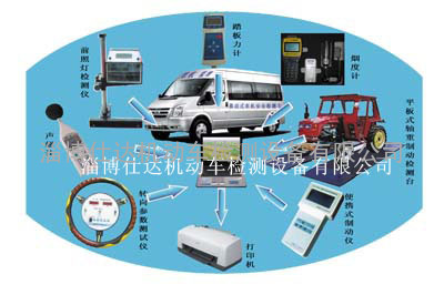 移动式拖拉机安全检测装备、农业机械安全检测