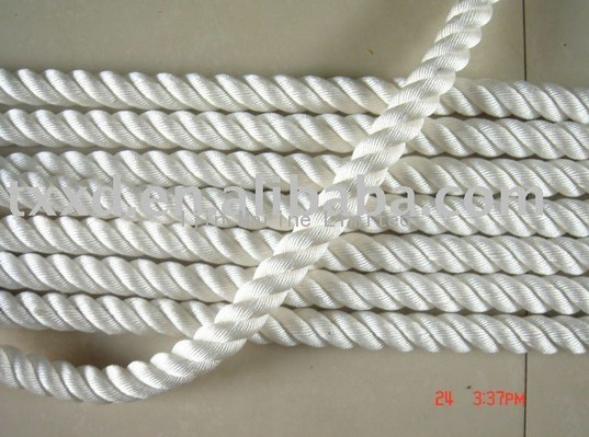 210513/3-strand nylon  rope30mm(3-3/4&quot;)x200m