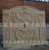 北京玻璃钢砂岩浮雕 背景墙 欧式摆件等雕塑制作
