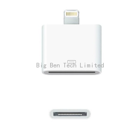 lightning 8 pin to 30 pin adapter for iphone 5 ipo