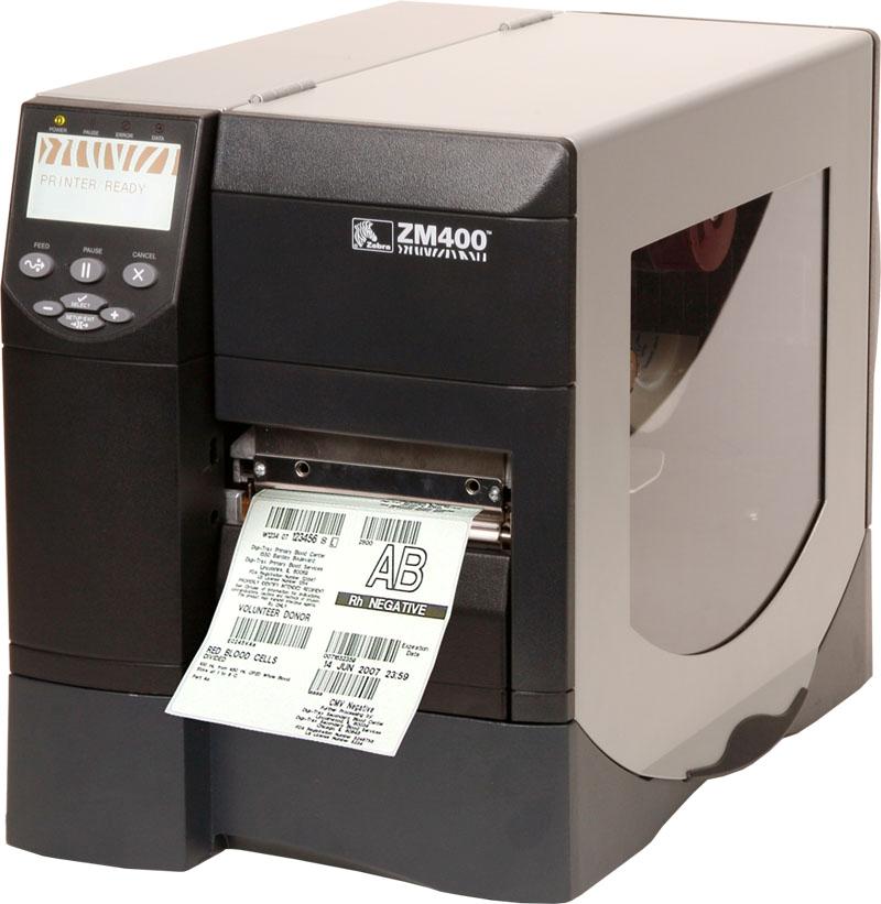 ZM400（200DPI）斑马ZEBRA工业条码打印机