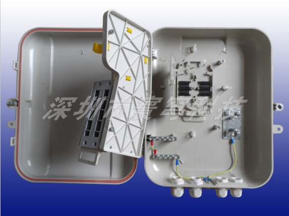 塑料16芯光分路器箱