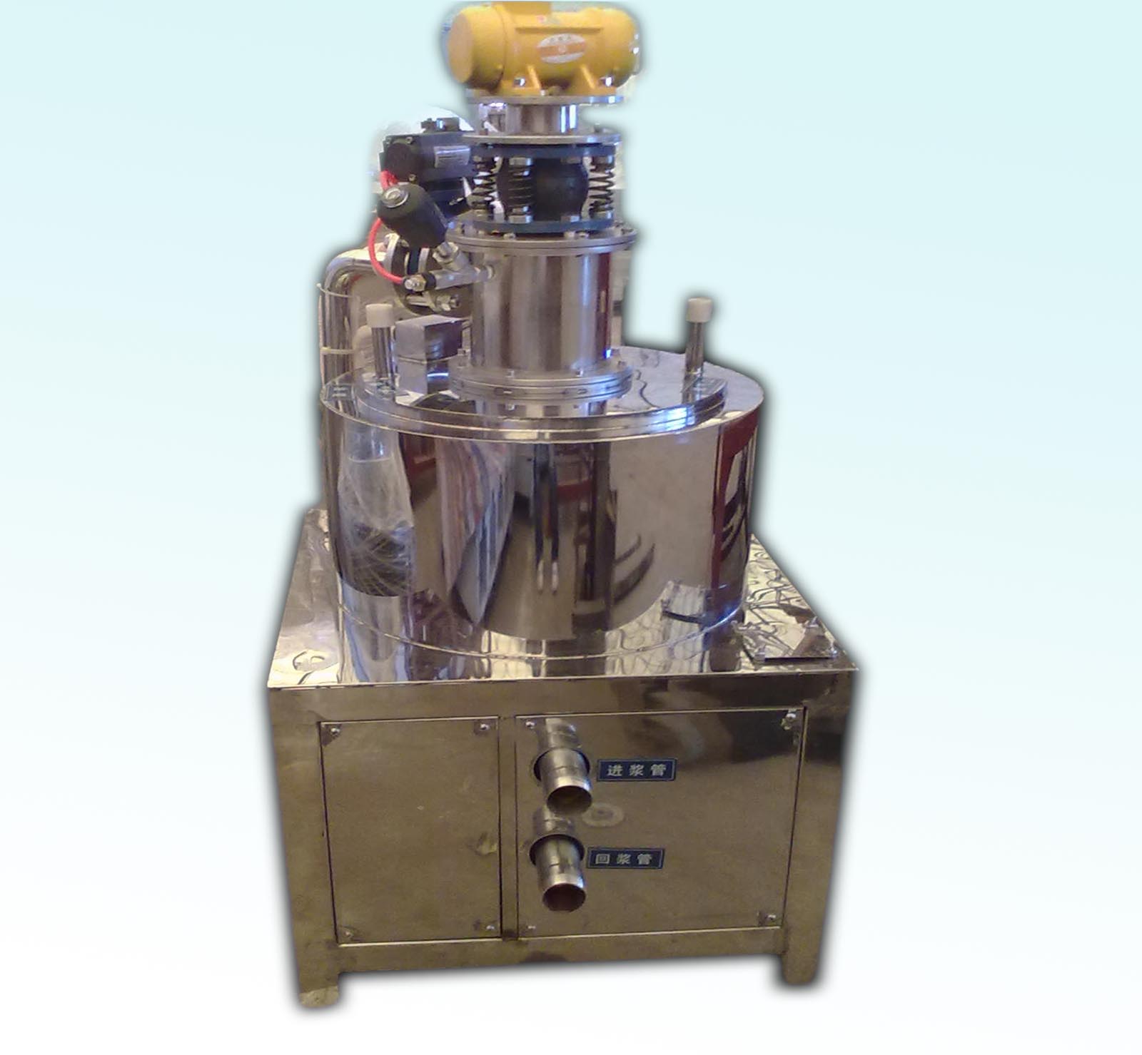 供应陶瓷原料、泥浆、釉料专用电磁磁选除铁设备，WD1.5（3）A电磁浆料机
