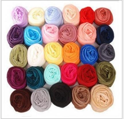 多种色彩巴厘纱围巾