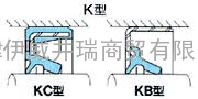 K型kc-kb双唇口回转油封-润滑脂密封现货