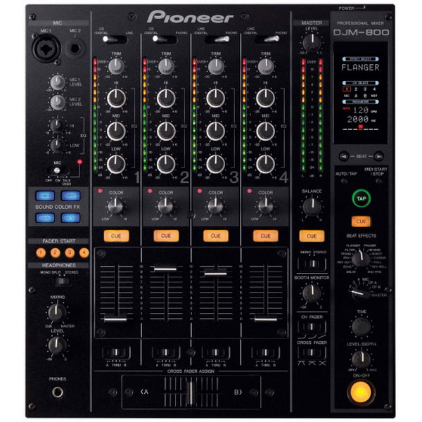 PIONEER DJM-800 4路混音台