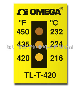 TL-T系列测温纸|美国omega三格测温纸