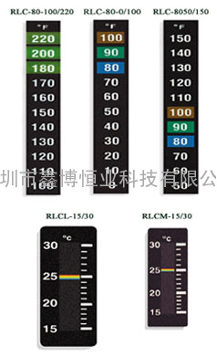 RLC-80系列可逆测温纸|美国omega 华氏度可逆测温纸