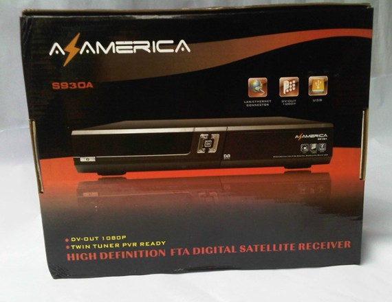 AZAMERICA S930A digital satellite receiver for sou