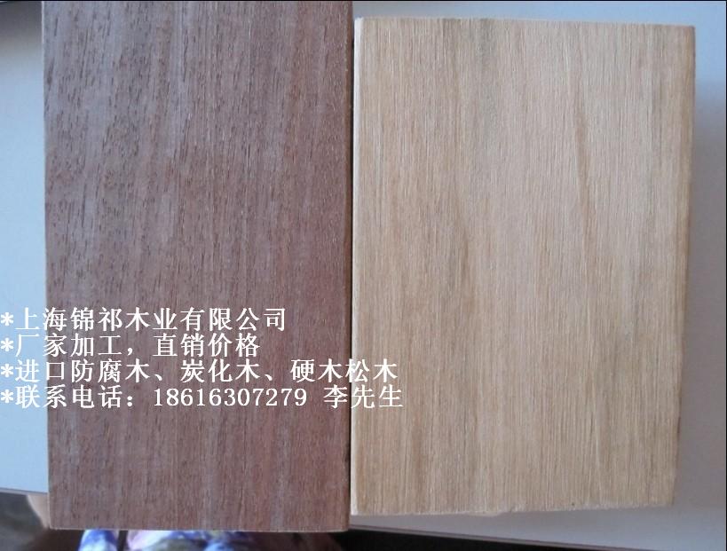 供巴劳木户外地板料、印尼巴劳木高质量木材、巴劳木规格加工