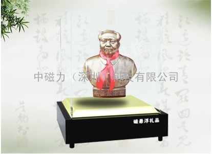 新奇磁悬浮商务礼品-磁悬浮毛泽东雕塑