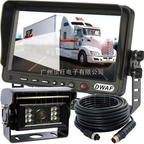 冬季热卖品自动加热监控系统 货车倒车后视系统 摄像头自动启动加热