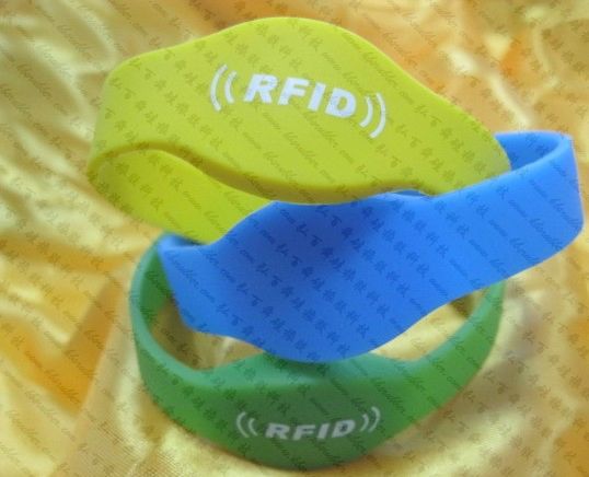 RFID硅胶手环 RFID识别手环