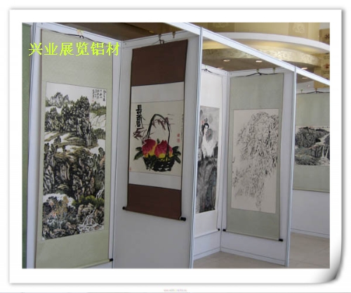 八棱柱屏风展板，PVC八棱柱屏风展板