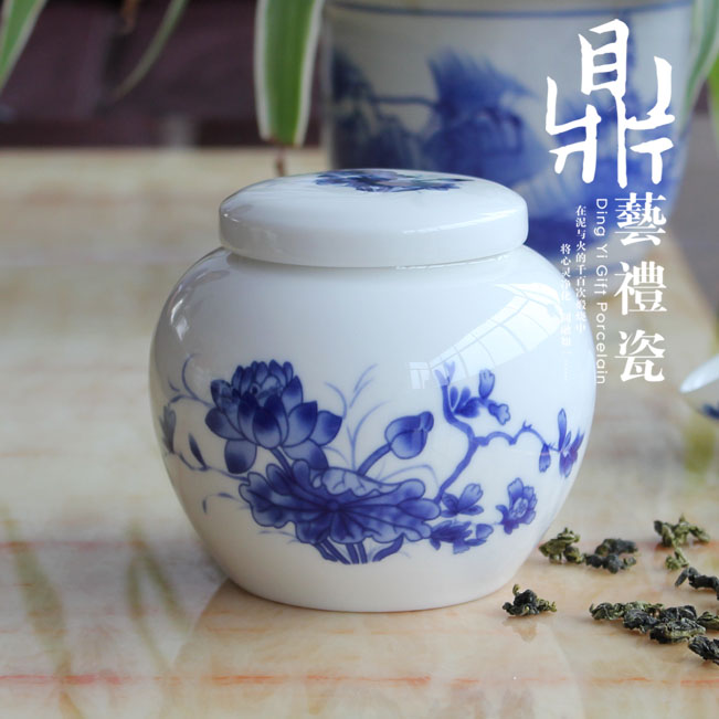 德化厂家专业供产 茶叶罐 瓷罐茶叶包装 绿茶包装