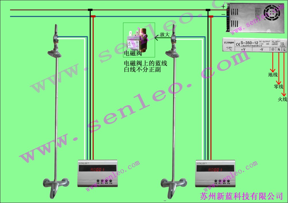 上海多功能水控机，计时型水控机，计量型水控机