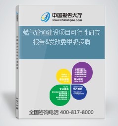 燃气管道建设项目可行性研究报告&amp;发改委甲级资质