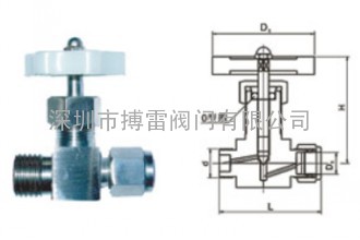 QJ-2气动管路截止阀