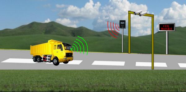 恺乐2.4g远距离读卡器 车辆自动计数系统 车辆管理系统