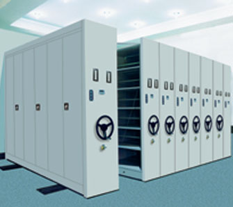 供应山西太原钢制档案电动密集架密集柜最好的公司提供送货安装