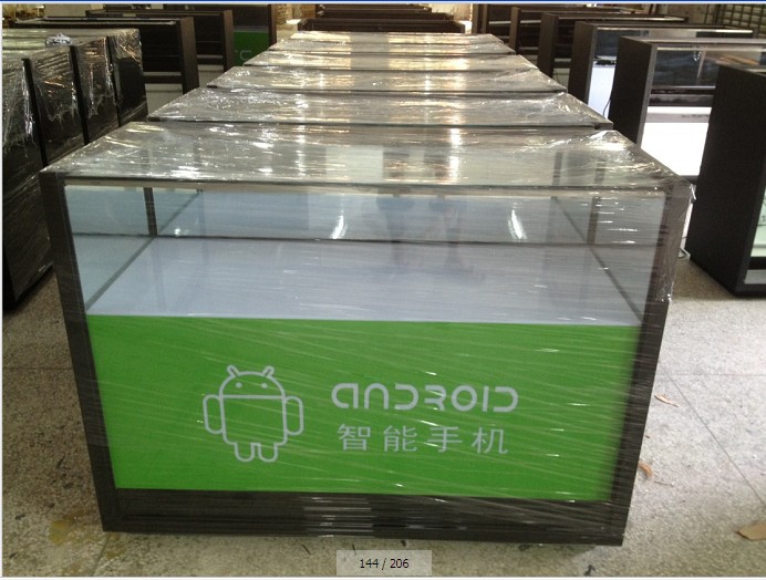 广州市生产手机柜台 手机展示柜台厂商批发