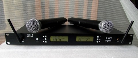 2.4G无线数字麦克风无线话筒KTV包房专用