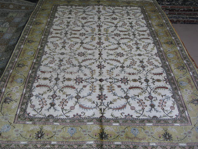 hand-craft silk carpet